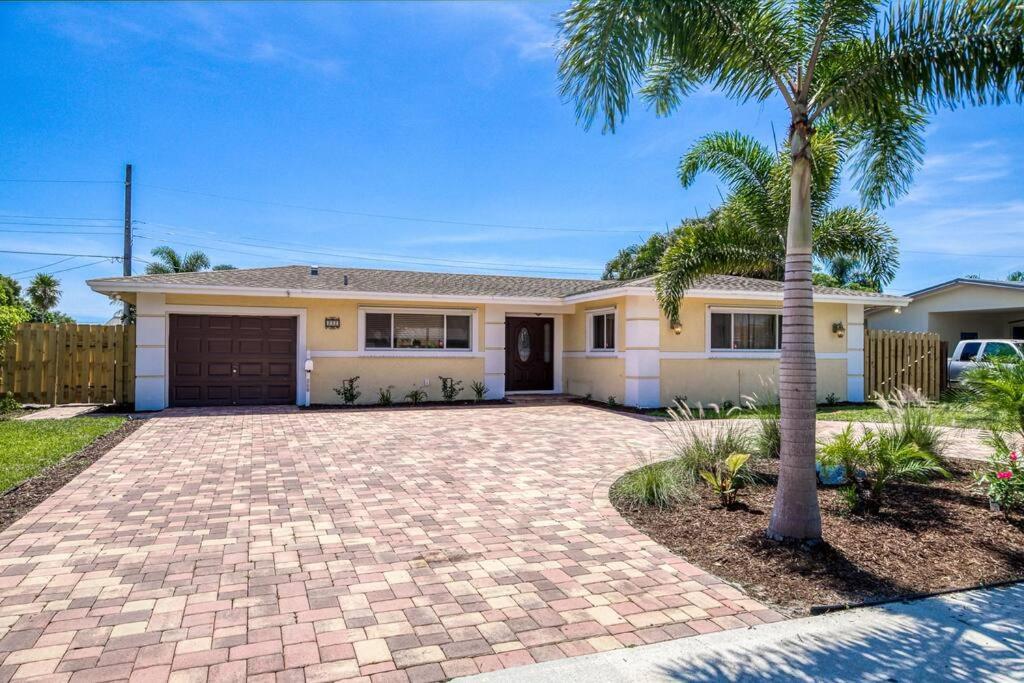 Paradise 4 Min To The Beach With Private Heated Pool Deerfield Beach Exterior foto