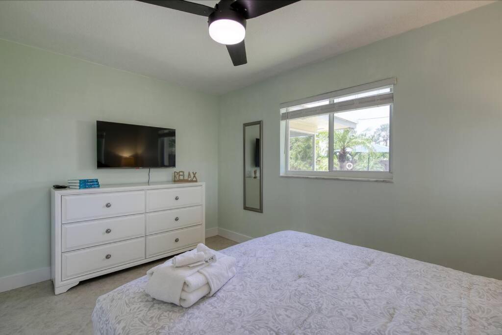Paradise 4 Min To The Beach With Private Heated Pool Deerfield Beach Exterior foto